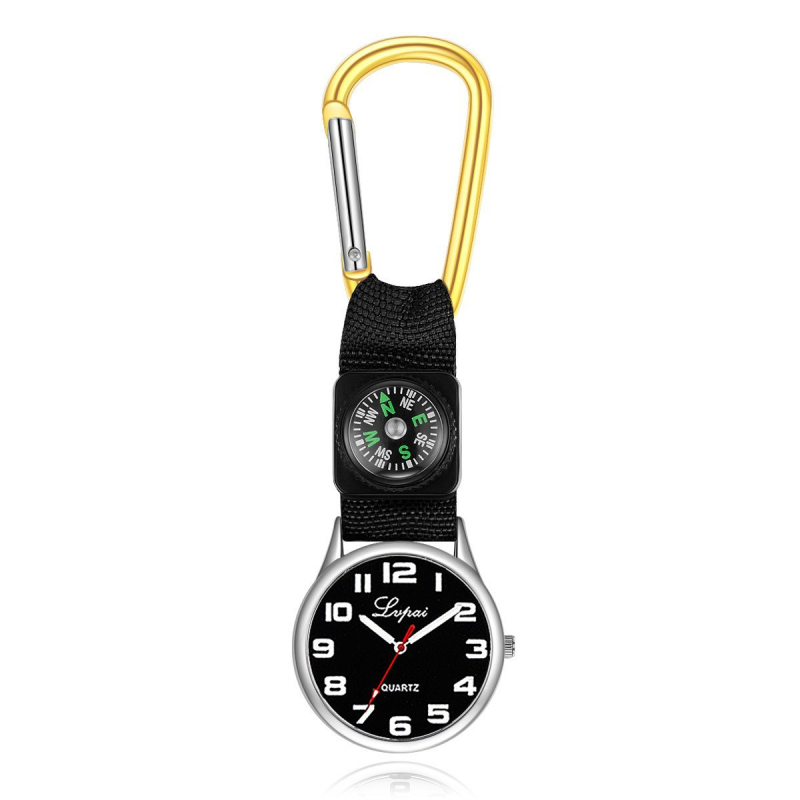 Sestrinski džepni sat s kompasom (kvarc mehanizam, promjer brojčanika 37 mm, debljina 7 mm, najlon kaiš)