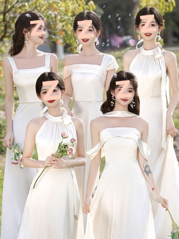 Koszorúslány ruha, Chenille és Spandex keverék, ujjatlan, hosszú ruha, tavasz 2025