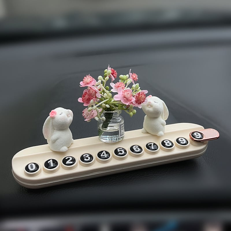 Automašīnas iekšējā rotājums īslaicīgai stāvvietai — mīļš karikatūru aromaterapijas dizains, plastmasa, nav pielāgojams, Handsome zīmols, tips: Cits