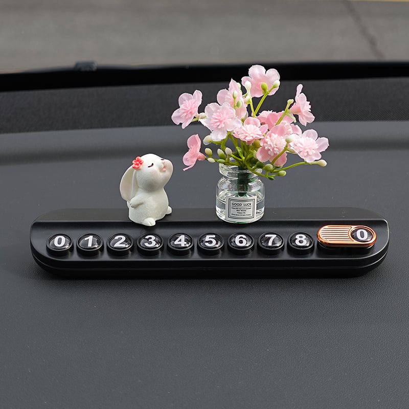 Automašīnas iekšējā rotājums īslaicīgai stāvvietai — mīļš karikatūru aromaterapijas dizains, plastmasa, nav pielāgojams, Handsome zīmols, tips: Cits