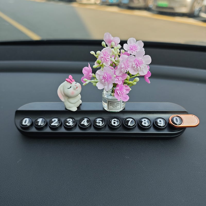 Automašīnas iekšējā rotājums īslaicīgai stāvvietai — mīļš karikatūru aromaterapijas dizains, plastmasa, nav pielāgojams, Handsome zīmols, tips: Cits