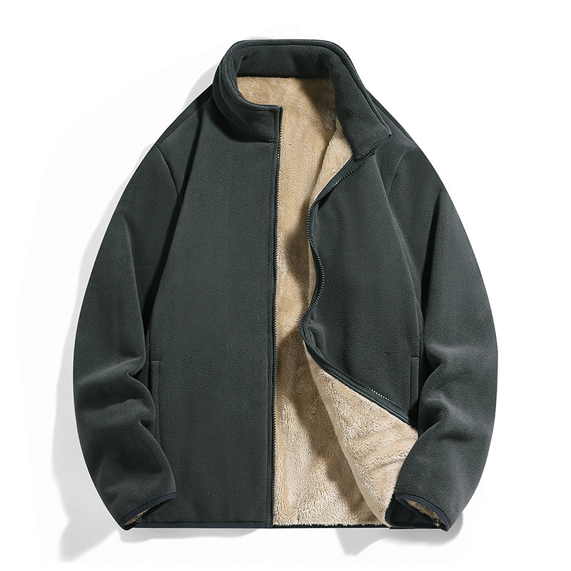 Fleece jaka ar stāvošu kaklu (Materiāls: Fleece; Stils: stāvošs kakls; Kategorija: fleece jaka)