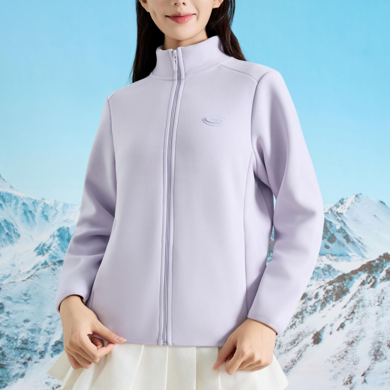 Flīsa jaka ar stāvošu apkakli ziemai un rudenim, unisex, divpusēja samta oderējums, 30–50% kašmīrs