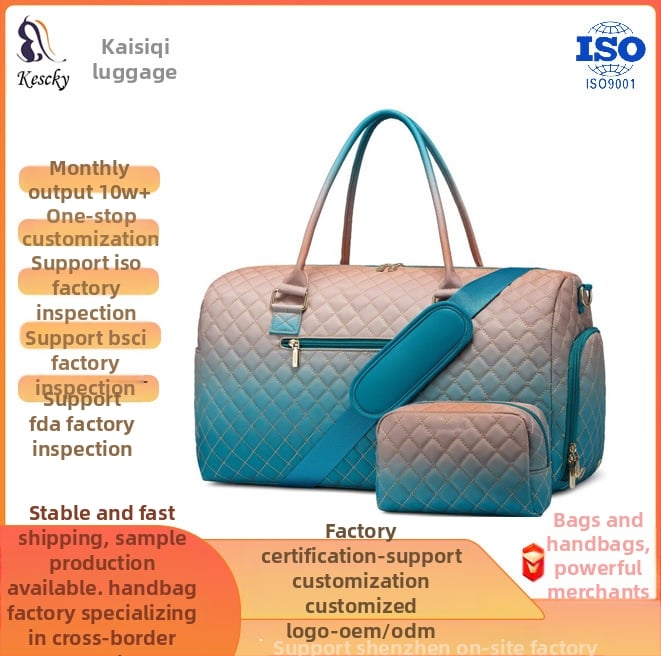 Verslo kelioninė rankinė su batų skyriumi, nailonas, 36–55L, atspari vandeniui, sausas–drėgnas atskyrimas