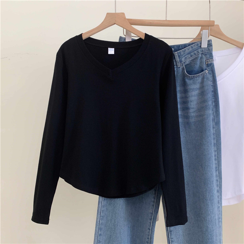 Krekliņš ar polo apkakli, garas piedurknes, slaida silueta, 90-95% kokvilna