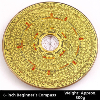 Varinis Bagua kompas – nešiojamas Feng Shui įrankis su Bagua geometrija