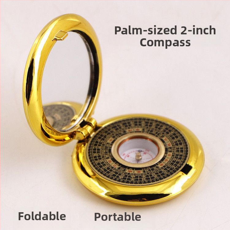 Varinis Bagua kompas – nešiojamas Feng Shui įrankis su Bagua geometrija