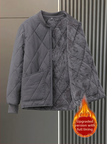 Talvine fliis-kardigan-jakk tõmblukuga, kapuutsita, ühevärviline, taskud (fliis, tõmblukud, kapuutsita, taskud, ühevärviline)