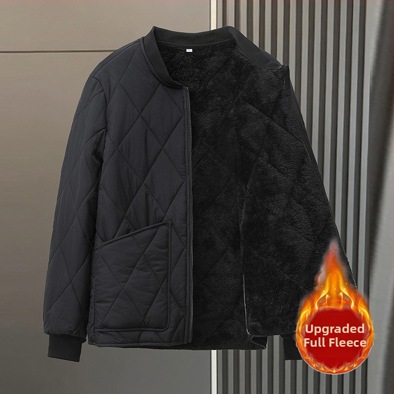 Talvine fliis-kardigan-jakk tõmblukuga, kapuutsita, ühevärviline, taskud (fliis, tõmblukud, kapuutsita, taskud, ühevärviline)