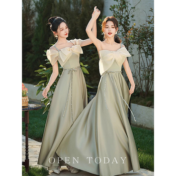 Parankinių suknelė, aukštas liemuo, ilga suknelė, be rankovių, vienas petys, poliesteris >95%