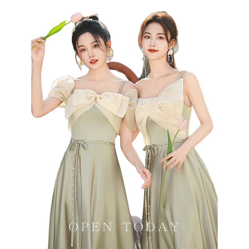 Parankinių suknelė, aukštas liemuo, ilga suknelė, be rankovių, vienas petys, poliesteris >95%