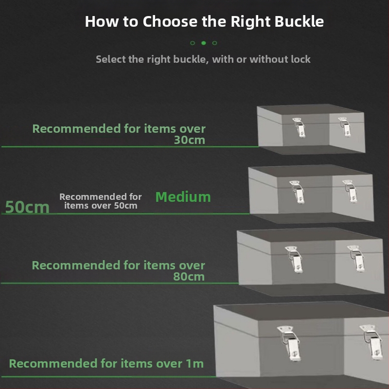 Duckbill zámok z nehrdzavejúcej ocele pre skrinku na náradie, 150 g, potlačené logo, prispôsobenie