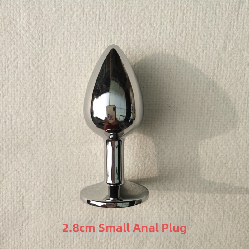 Odnímateľná líščia chvost analná zátka – Materiál: strieborná alebo zlatá hliníková zliatina – Pre dospelých