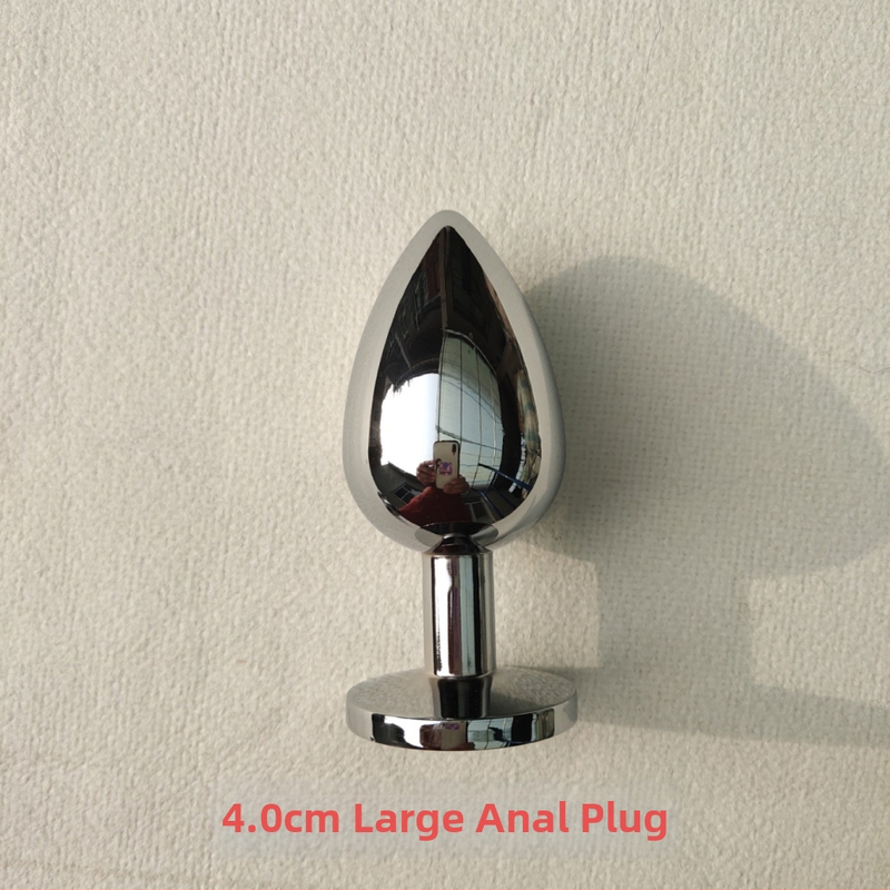 Izvadiva analna čep s repom lisice – Materijal: srebrna ili zlatna aluminijska legura – Za odrasle