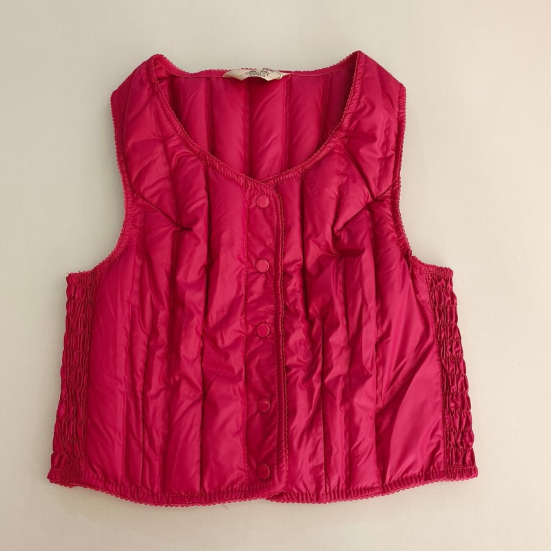 Fengyi sieviešu dūnu veste, īss siluets, apaļš kakls, priekšējais rāvējslēdzējs, pildījums: balta pīļu pūka, galvenā auduma sastāvs: poliester (95%+)