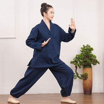 Vīriešu meditācijas komplekts no Chenille auduma ar flīsa oderi, brīvs piegriezums, rudens-ziemas sezona (50–70% Spandex)