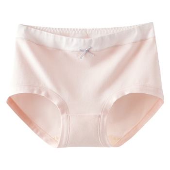 Lunilai Sieviešu kokvilnas apakšveļa ar kokvilnas starpzodu, antibakteriāla, vidējais jostas augstums, vienkrāsaina, 90-95% kokvilnas