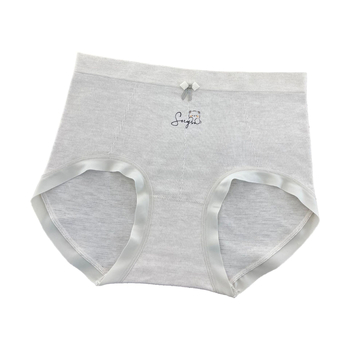 Sieviešu biksītes ar vidējo jostu, bezšuvju, no viskozes — elpojošas, antibakteriālas, neredzamas, vēdera formēšana, adītas