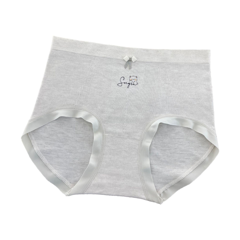 Sieviešu biksītes ar vidējo jostu, bezšuvju, no viskozes — elpojošas, antibakteriālas, neredzamas, vēdera formēšana, adītas