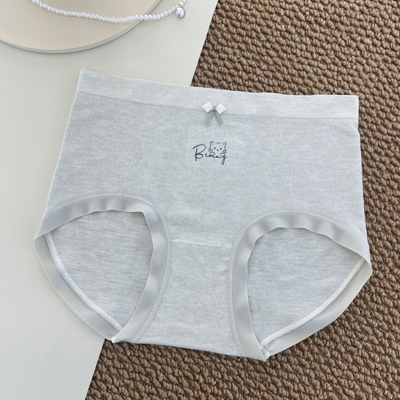 Sieviešu biksītes ar vidējo jostu, bezšuvju, no viskozes — elpojošas, antibakteriālas, neredzamas, vēdera formēšana, adītas