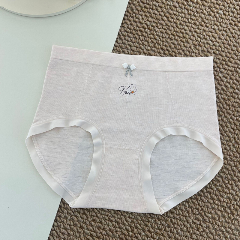 Sieviešu biksītes ar vidējo jostu, bezšuvju, no viskozes — elpojošas, antibakteriālas, neredzamas, vēdera formēšana, adītas