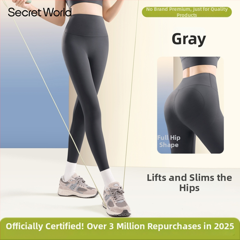Secret World Shark Pants: γυναικείες ψηλόμεσες φόρμες γιόγκα με επένδυση φλίς, ενίσχυση κοιλιάς και ανύψωση γλουτών, chenille-spandex ανάμειξη, μεσαίου βάρους, κυκλοφορία φθινόπωρο 2025