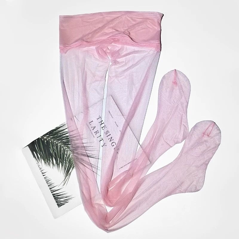 Damske mrežaste hulahopke ultra-tanke bezšivne prozirne, viscose core-spun 30–50% za oblikovanje