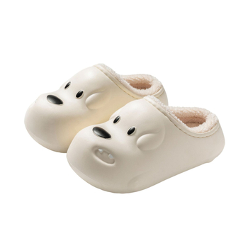 Домашни пантофи EVA с памучно вътрешно и EVA подметка, карикатура стил (Външен материал: EVA; Вътрешен материал: памук; Подметка: EVA; Форма на пръста: кръгла; Стил: карикатура)