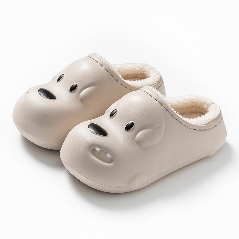 Домашни пантофи EVA с памучно вътрешно и EVA подметка, карикатура стил (Външен материал: EVA; Вътрешен материал: памук; Подметка: EVA; Форма на пръста: кръгла; Стил: карикатура)