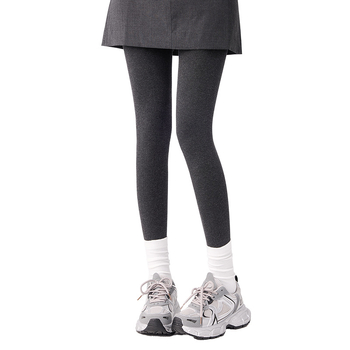 Ženske tajice od pamuka za bazu: podizanje stražnjice, oblikovanje tijela, grijanje, debeli materijal, jednobojne