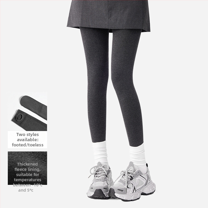 Ženske tajice od pamuka za bazu: podizanje stražnjice, oblikovanje tijela, grijanje, debeli materijal, jednobojne