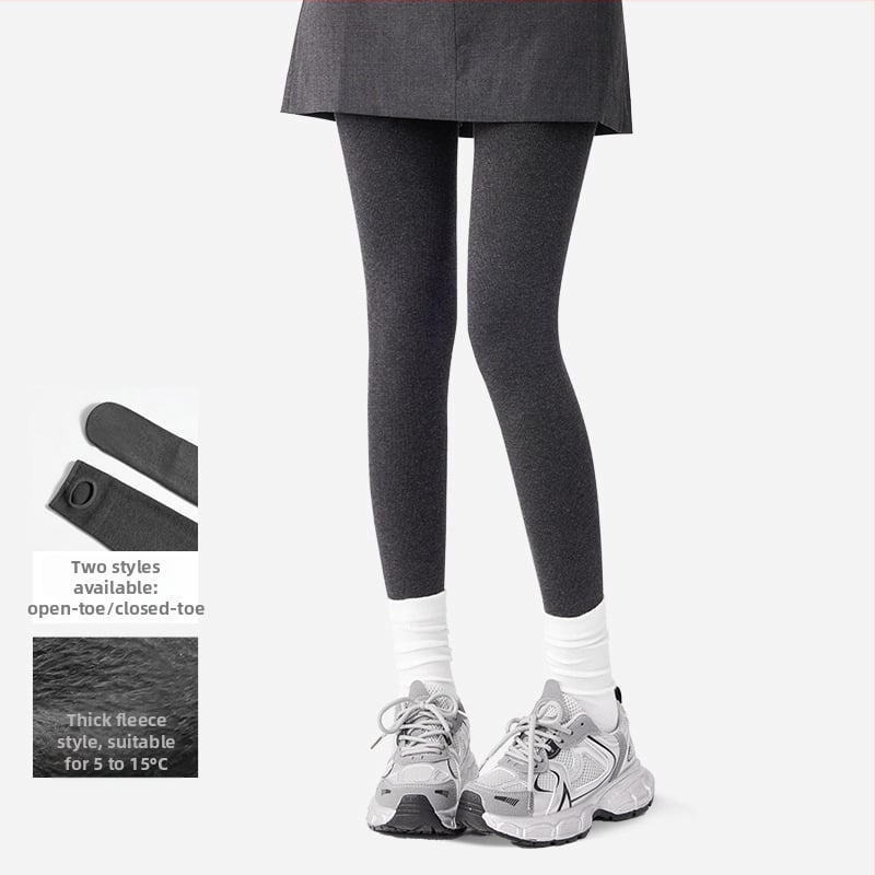 Ženske tajice od pamuka za bazu: podizanje stražnjice, oblikovanje tijela, grijanje, debeli materijal, jednobojne