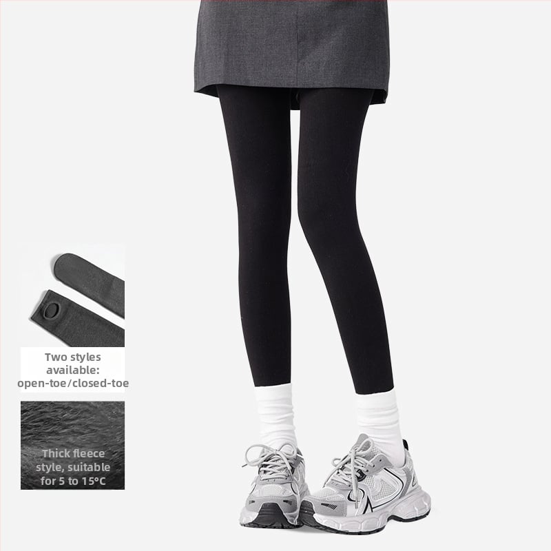 Ženske tajice od pamuka za bazu: podizanje stražnjice, oblikovanje tijela, grijanje, debeli materijal, jednobojne