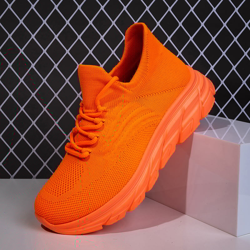 Unisex tenisice za sport i svakodnevicu s prozračnim mrežastim gornjim dijelom, niski profil, vezanje, debeli potplat i PU uložak, pogodne za trčanje