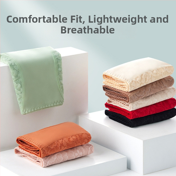 Sieviešu augsta vidukļa neilona biksītes ar vēdera kontroli un gūžu pacelšanu, kokvilnas oderējums starp intīmām zonām