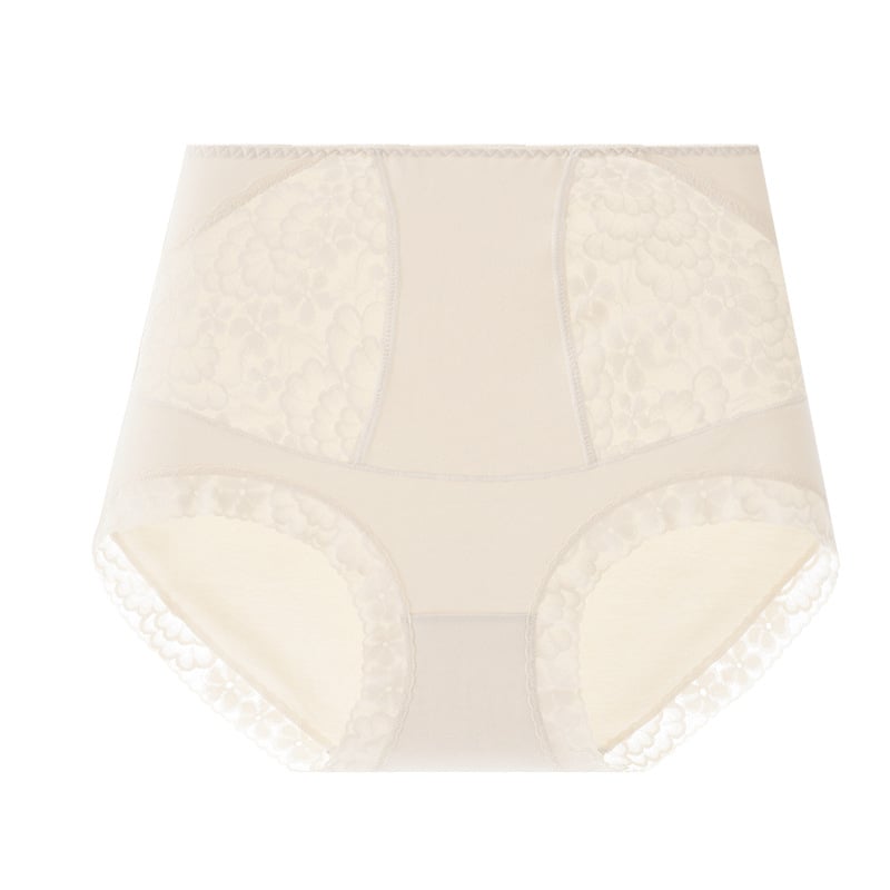 Sieviešu augsta vidukļa neilona biksītes ar vēdera kontroli un gūžu pacelšanu, kokvilnas oderējums starp intīmām zonām
