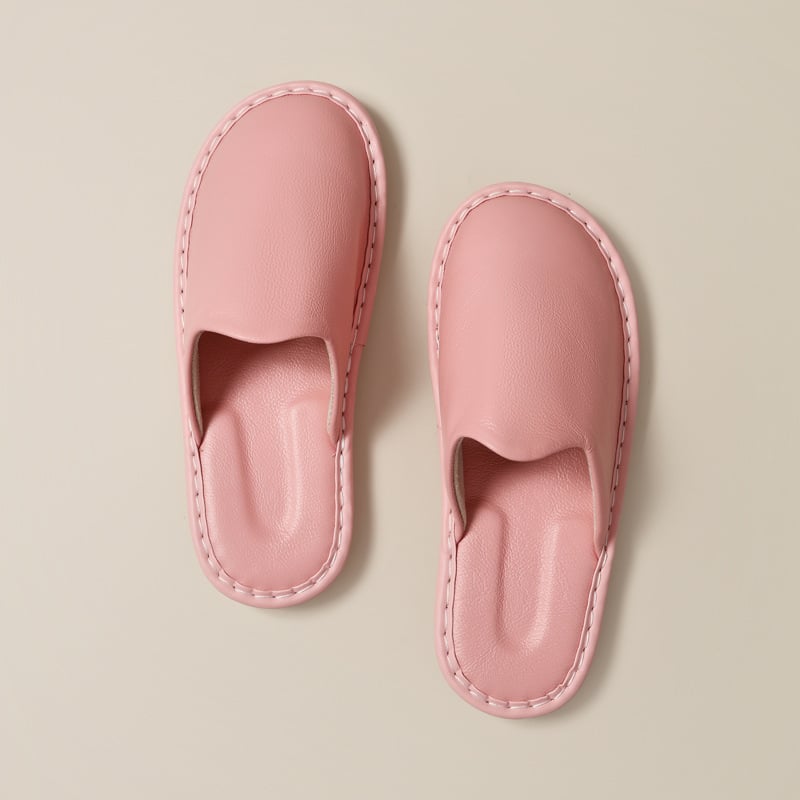 Sandale Baotou din piele de vită, partea superioară din piele de vită de primă calitate, talpă din tendon de vițel, antiderapante, respirabile, pentru uz interior