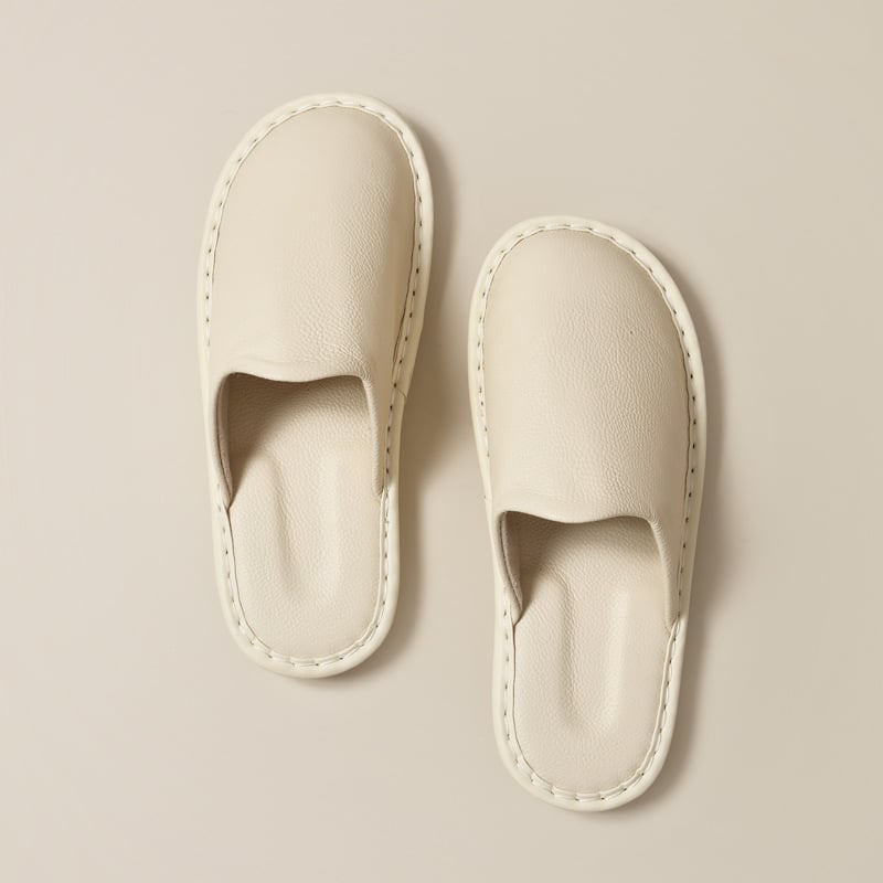 Sandale Baotou din piele de vită, partea superioară din piele de vită de primă calitate, talpă din tendon de vițel, antiderapante, respirabile, pentru uz interior