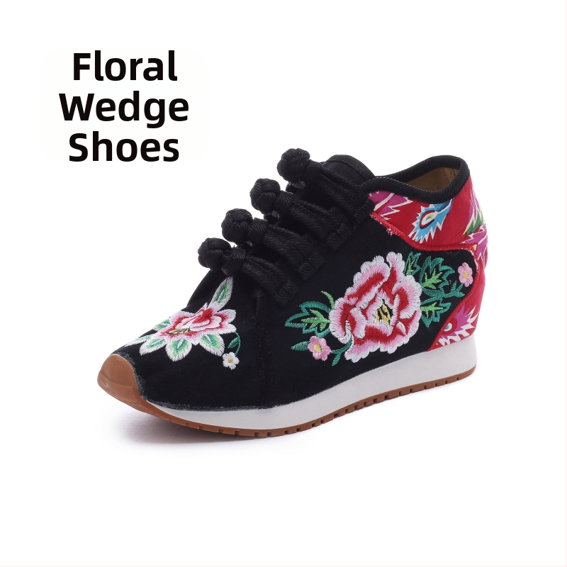 Naistele lõuzenahad lillekirjaga, fliisvooder, keskmise kõrgusega ülaosa, komposiitpõhi