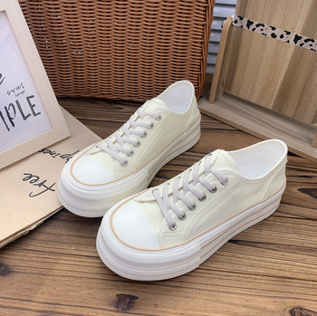 Naiste kanvas tossud platvormiga, paksu tallaga, ees köis, puuvillane vooder, suvi 2025