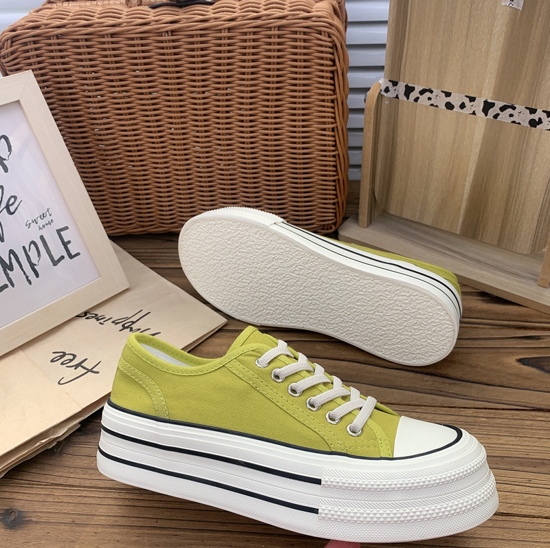 Naiste kanvas tossud platvormiga, paksu tallaga, ees köis, puuvillane vooder, suvi 2025