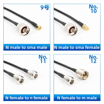Antenas pagarinājuma līnija, modeļa 50-3, RF kabelis, apvalks: Cits, savienotāji: N/M/TNC/BNC/SMA, GPS/radio/mikrofona lietošanai