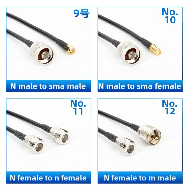 Антенна удължителна линия, модел 50-3, RF кабел, обвивка: Други, конектори: N/M/TNC/BNC/SMA, за GPS/радио/микрофон употреба