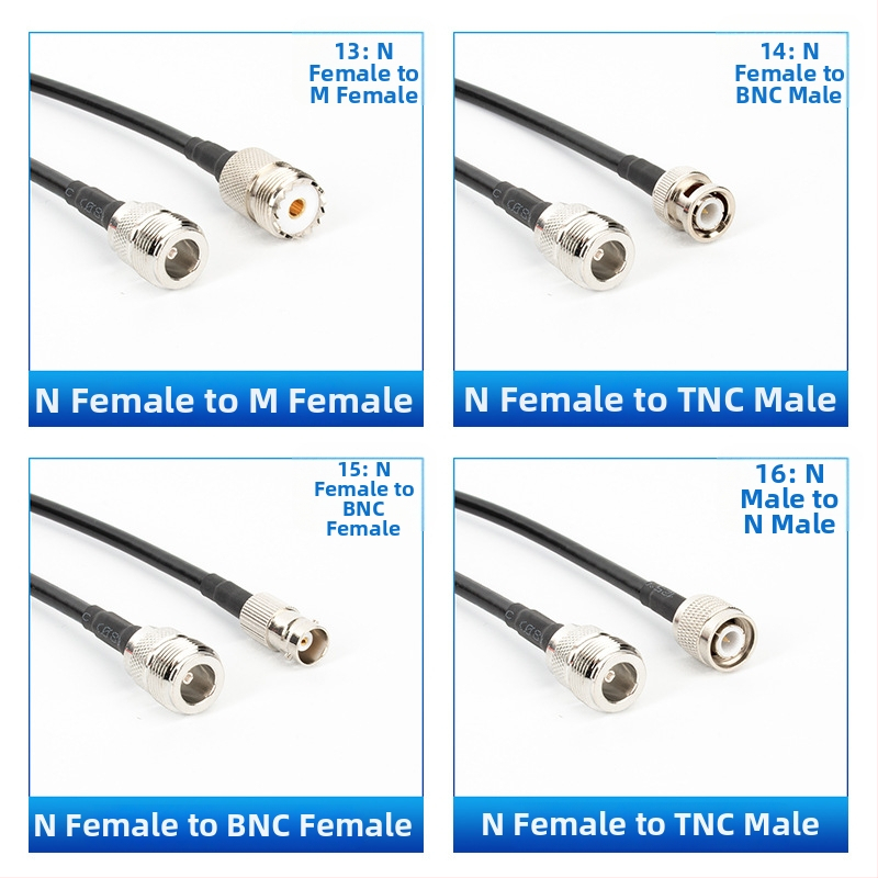 Антенна удължителна линия, модел 50-3, RF кабел, обвивка: Други, конектори: N/M/TNC/BNC/SMA, за GPS/радио/микрофон употреба