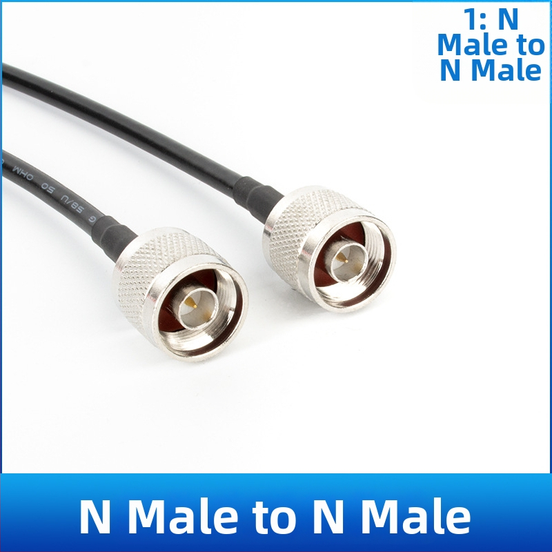 Antenas pagarinājuma līnija, modeļa 50-3, RF kabelis, apvalks: Cits, savienotāji: N/M/TNC/BNC/SMA, GPS/radio/mikrofona lietošanai