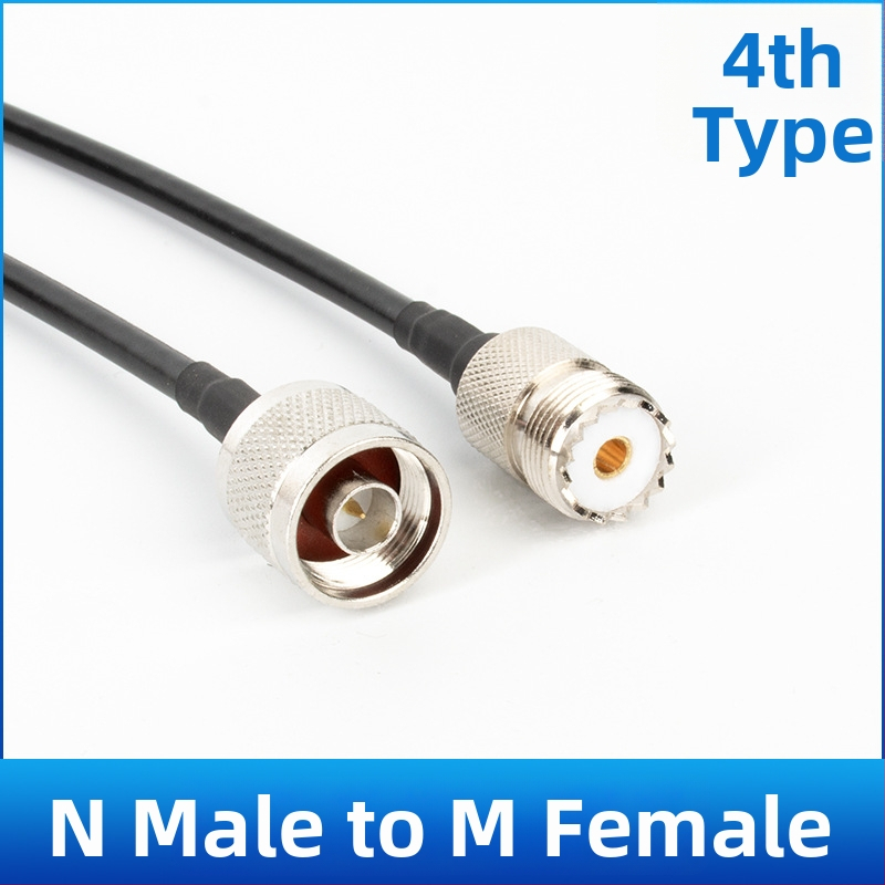 Antenas pagarinājuma līnija, modeļa 50-3, RF kabelis, apvalks: Cits, savienotāji: N/M/TNC/BNC/SMA, GPS/radio/mikrofona lietošanai