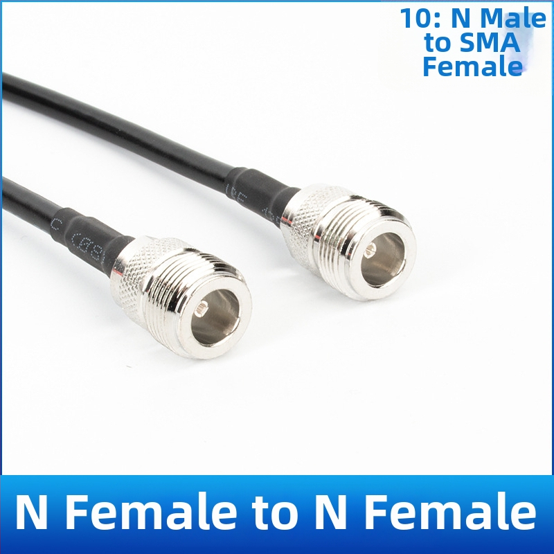 Antenas pagarinājuma līnija, modeļa 50-3, RF kabelis, apvalks: Cits, savienotāji: N/M/TNC/BNC/SMA, GPS/radio/mikrofona lietošanai