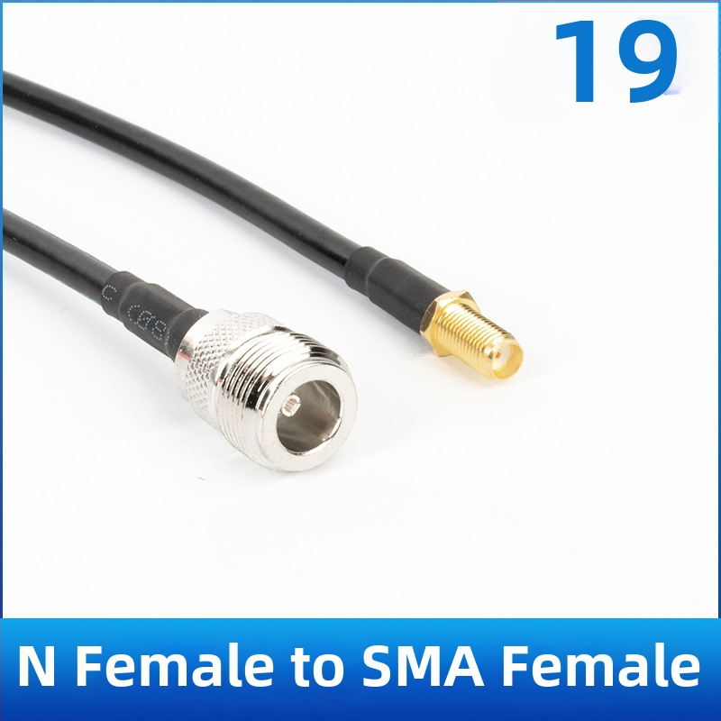 Antenas pagarinājuma līnija, modeļa 50-3, RF kabelis, apvalks: Cits, savienotāji: N/M/TNC/BNC/SMA, GPS/radio/mikrofona lietošanai