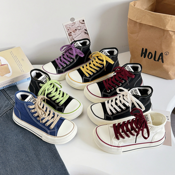 Naiste kanvasjalanõud madala ülemusega, vulkaniseeritud kummist talla, hingav puuvillane vooder