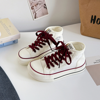 Naiste kanvasjalanõud madala ülemusega, vulkaniseeritud kummist talla, hingav puuvillane vooder